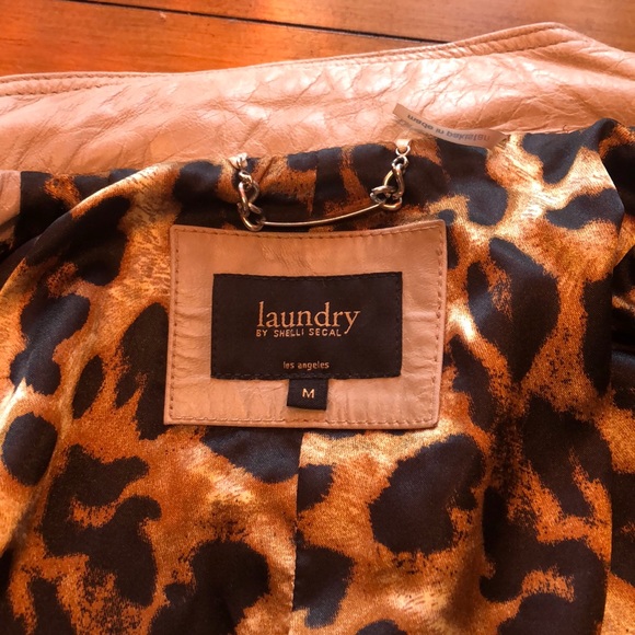 Laundry by Shelli Segal Leather Jacket - Picture 4 of 5